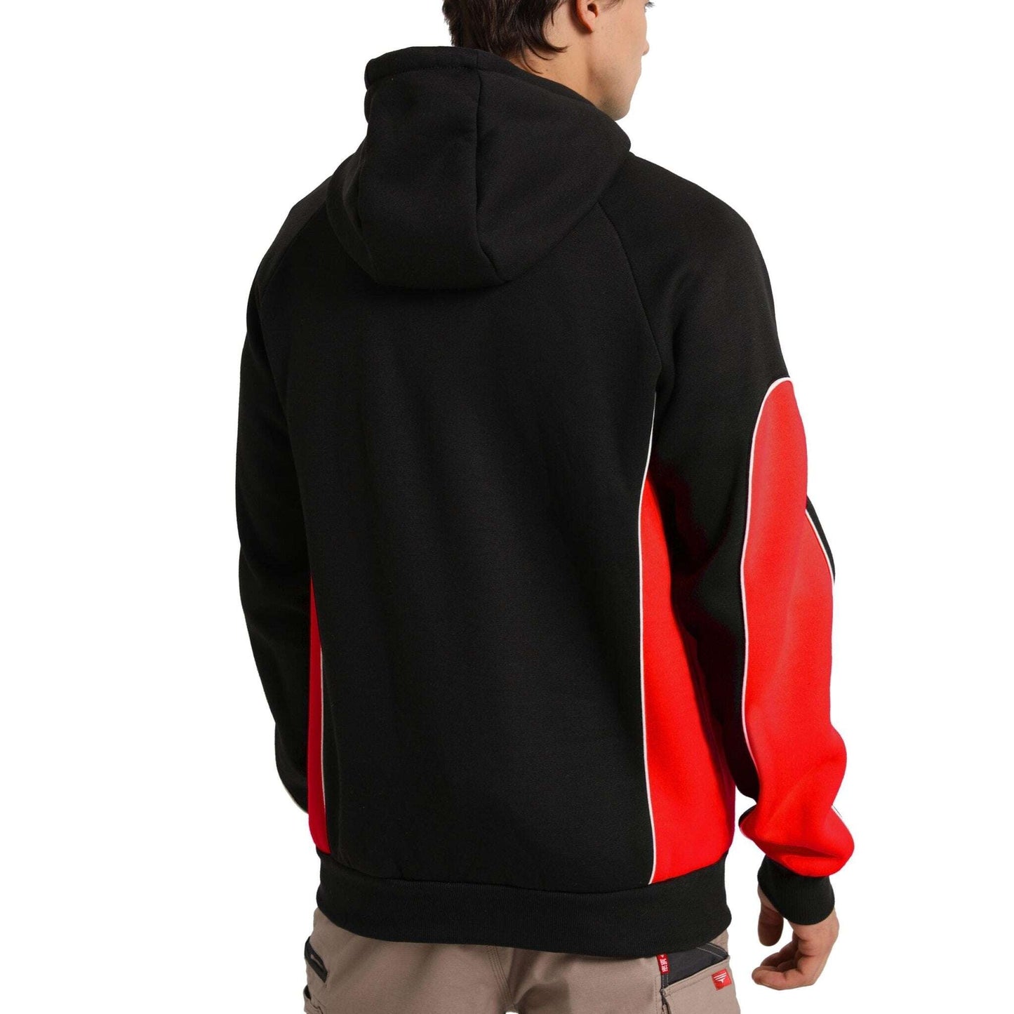 Big BEE Pioneer Hoodie Jumper Full Zip Panel Piping - Big Bee