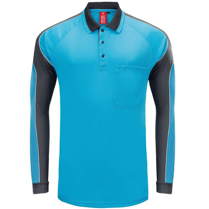 Big Bee PANEL Mens Polo Shirts, Long Sleeve - Big Bee