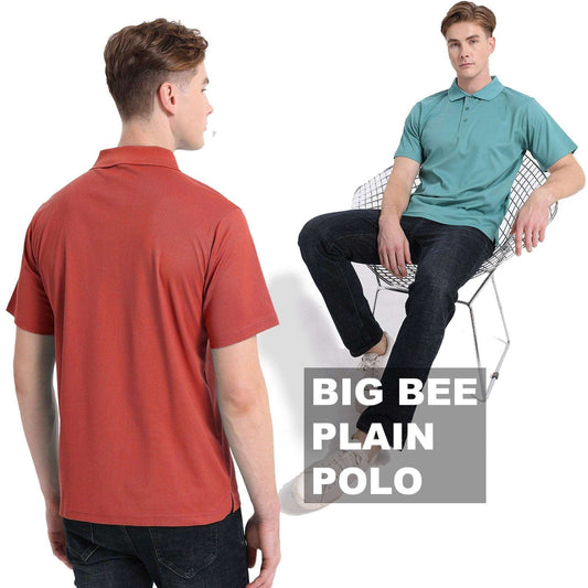 Big Bee BASIC Mens Polo Shirts - Big Bee