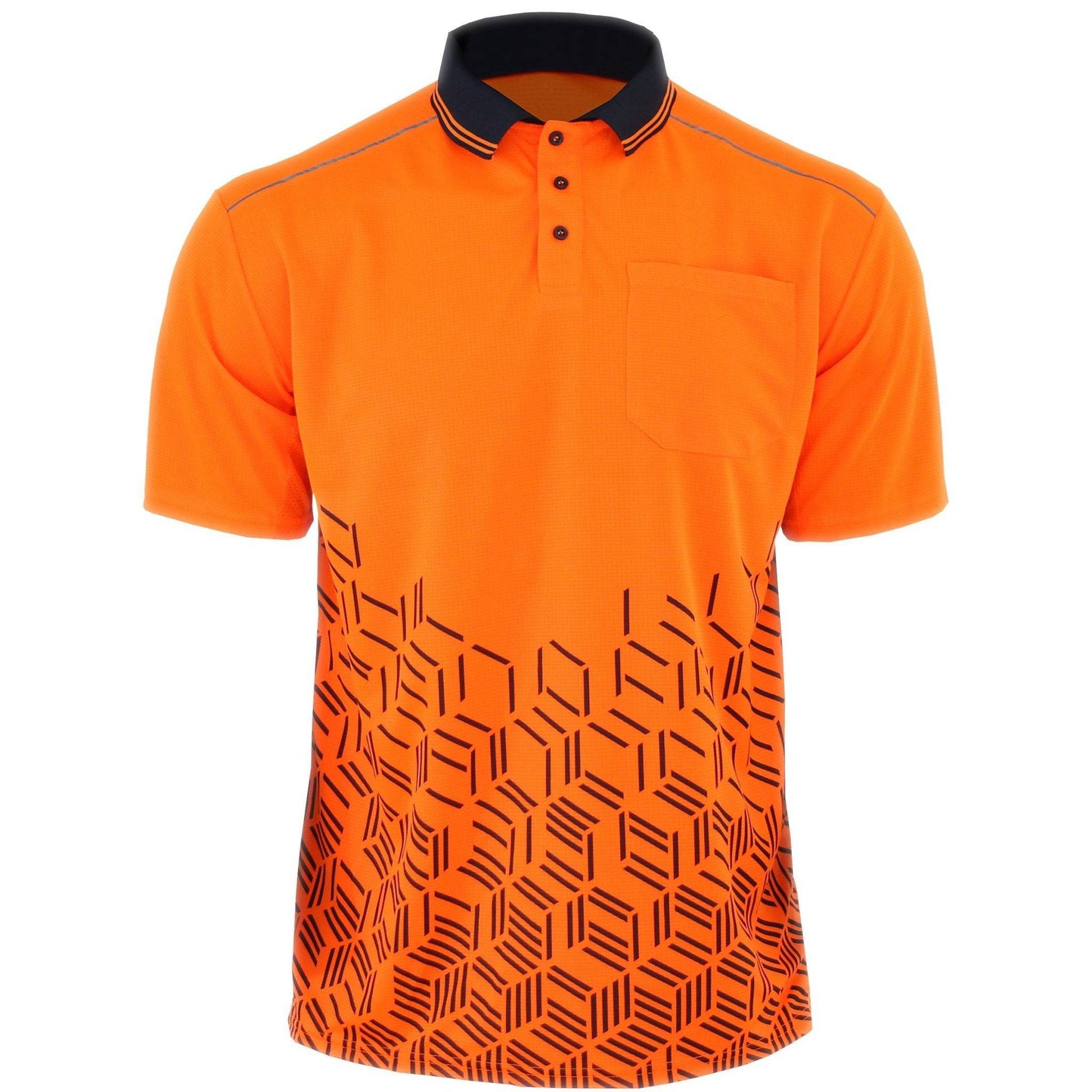 Big Bee BOLT Hi-Vis Work Polo Shirts - Big Bee
