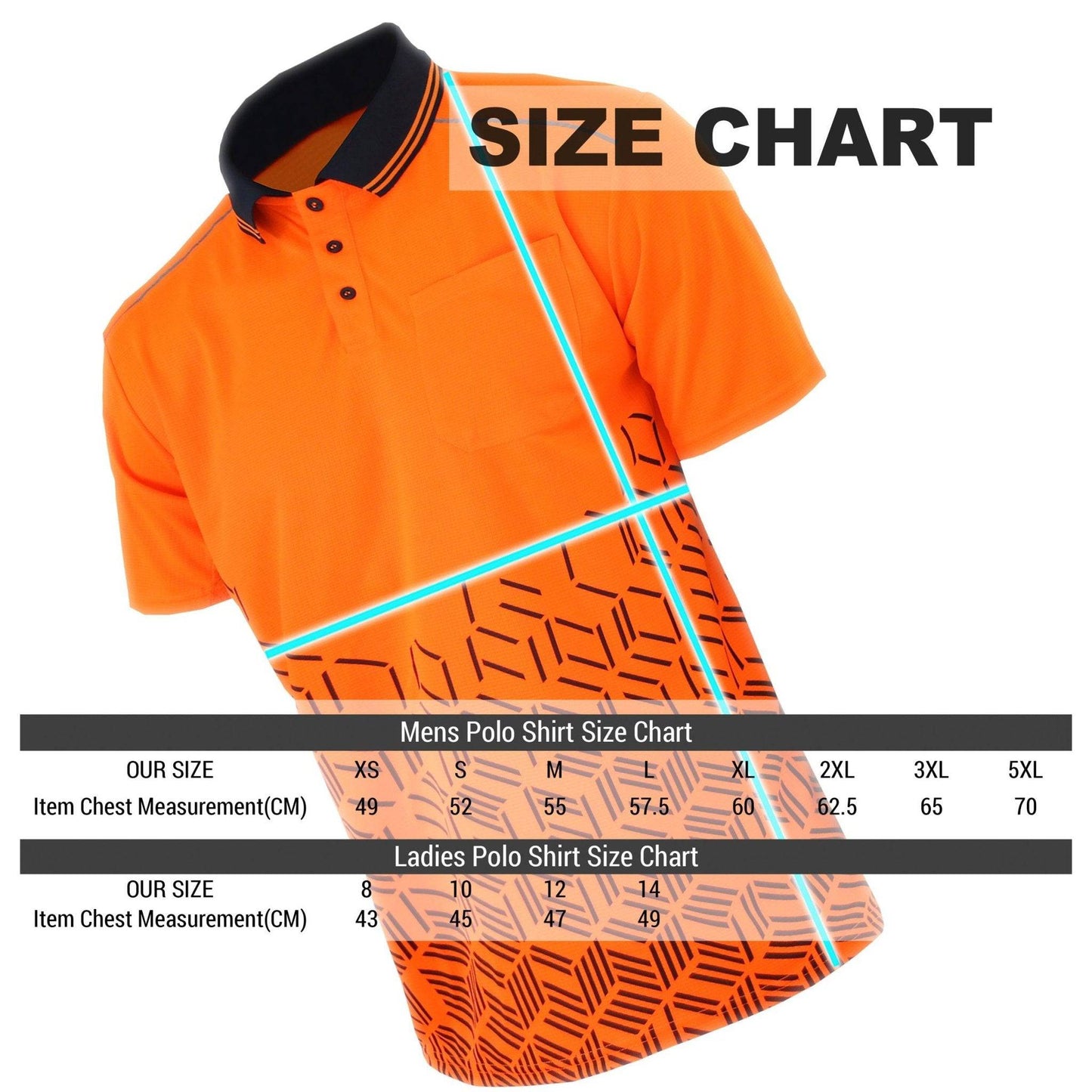 Big Bee BOLT Hi-Vis Work Polo Shirts - Big Bee
