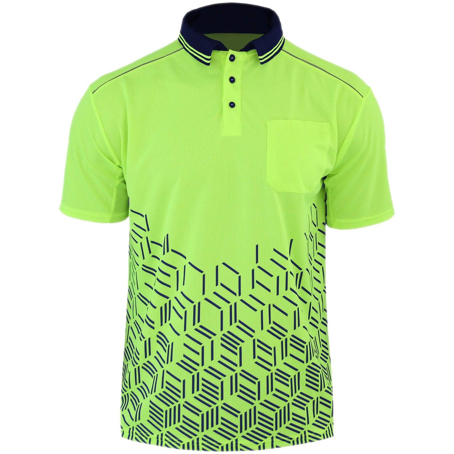 Big Bee BOLT Hi-Vis Work Polo Shirts - Big Bee
