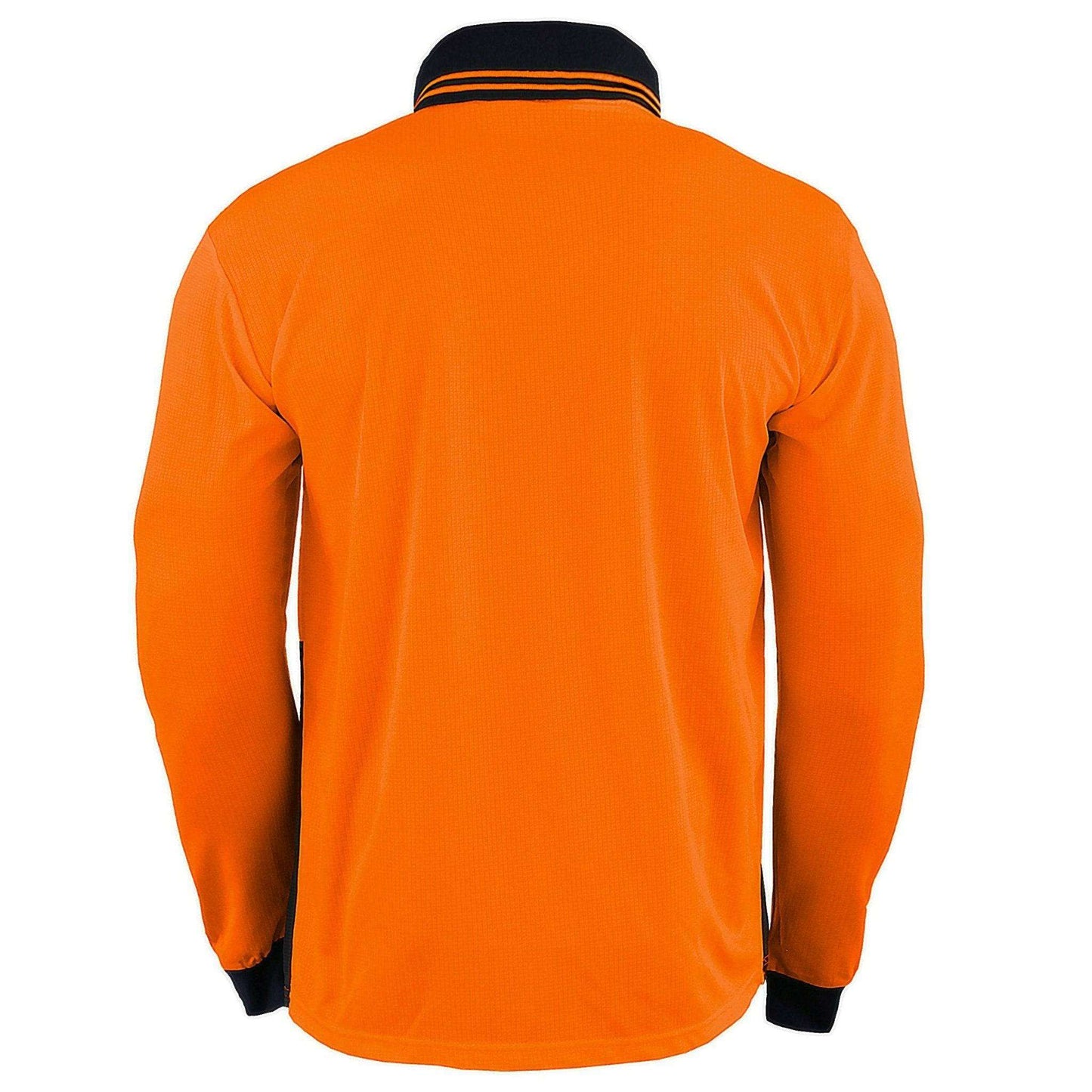 Big Bee Mens Hi Vis Polo Shirts, Long Sleeve - Big Bee