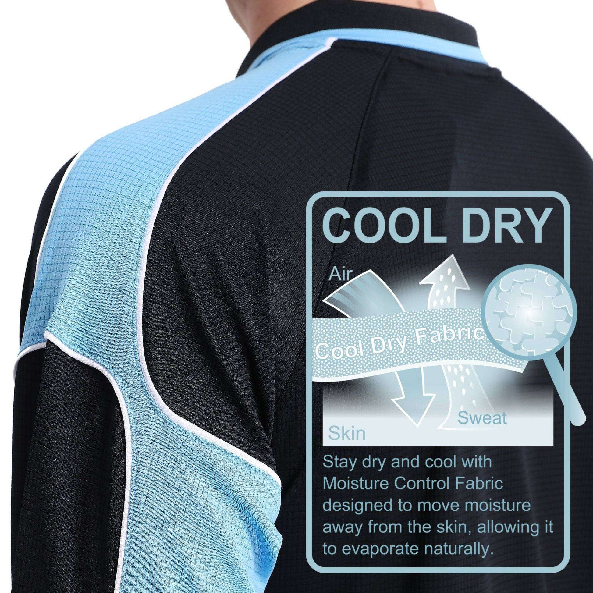 Big Bee PANEL Hi Vis Polo Shirts, Long Sleeve - Big Bee