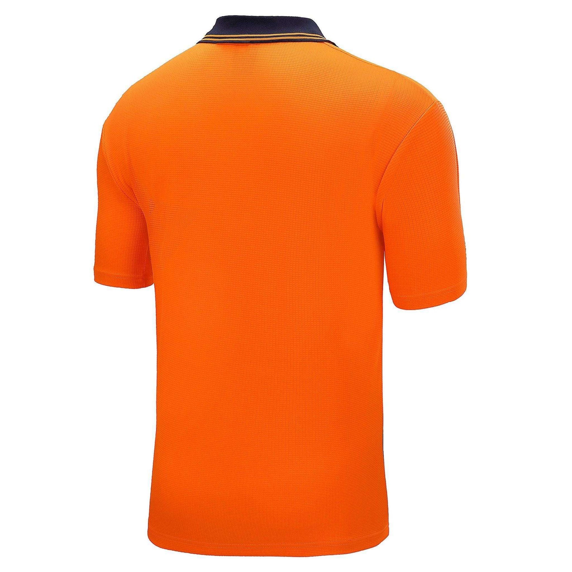 Big Bee Mens Hi Vis Polo Shirts, Short Sleeve - Big Bee