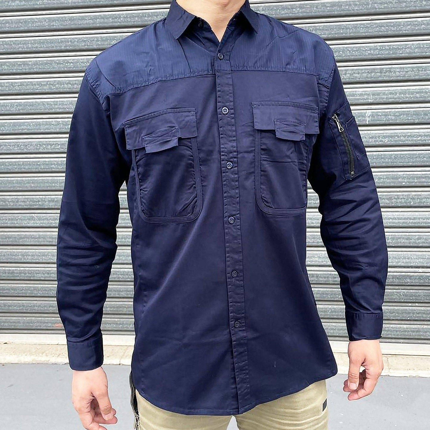 Big Bee Men's Work Shirts, Stretch Cotton - Big Bee
