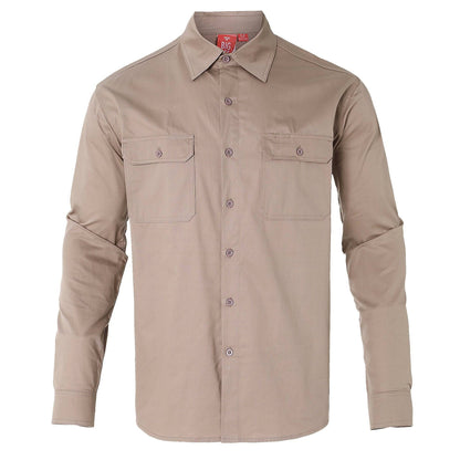Big Bee Mens Work Shirts Lightweight Cotton, Traditional Workwear - Big Bee