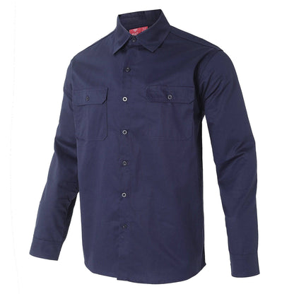 Big Bee Mens Work Shirts Lightweight Cotton, Traditional Workwear - Big Bee