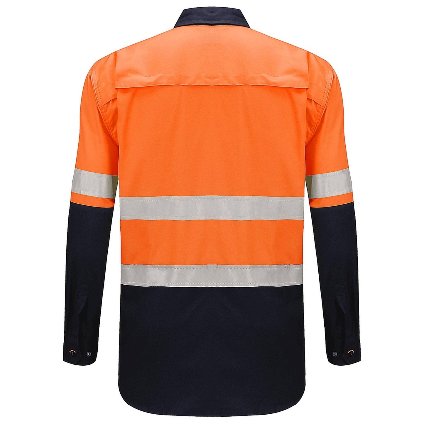Big Bee Men's Hi Vis Shirts Reflective Tape, Long Sleeve - Big Bee
