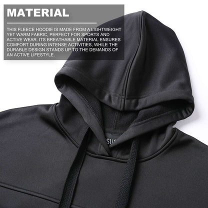 ISUSI Fly Hoodie Jumper, Solid Black - Big Bee