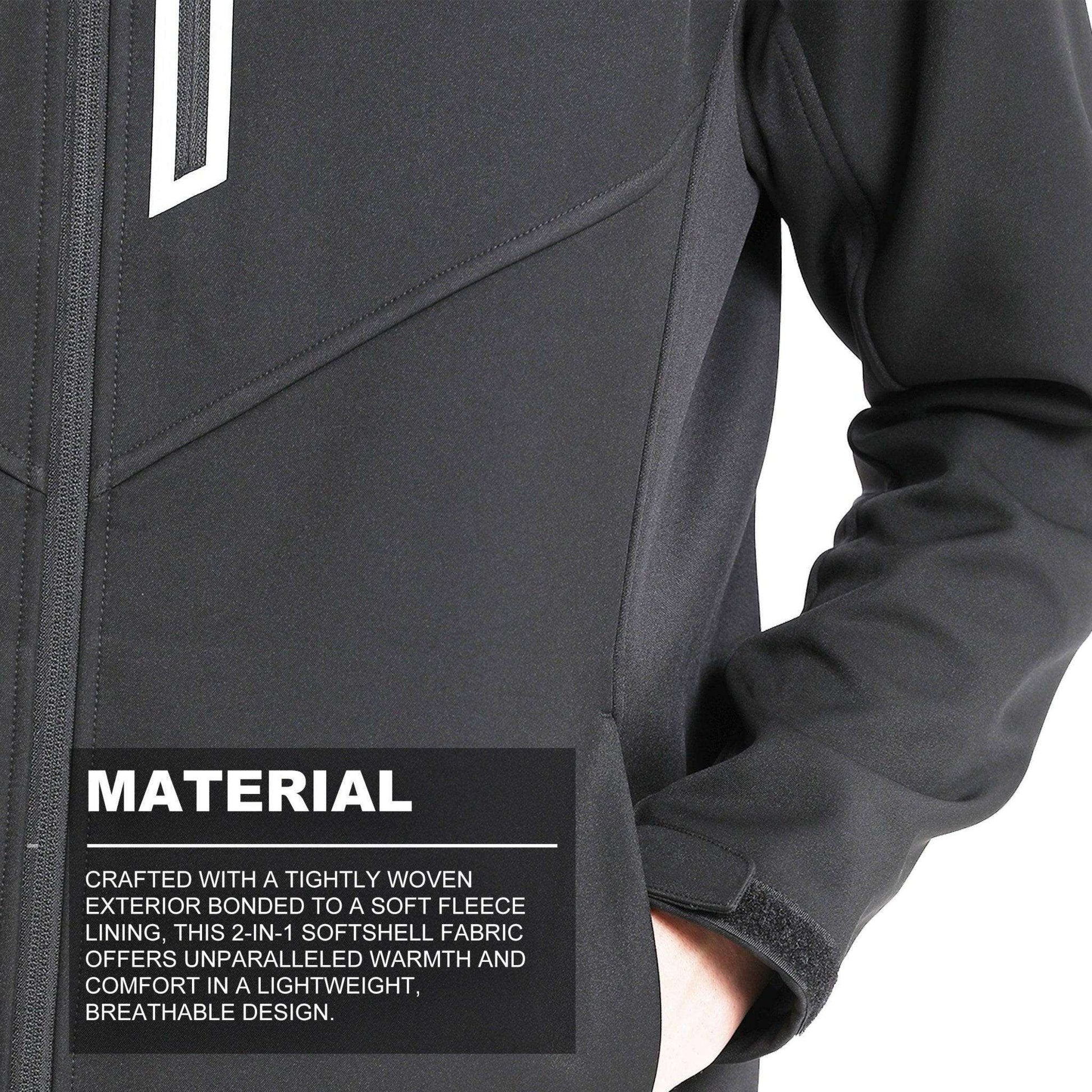 ISUSI Core Softshell Jacket, Fleece Lined - Big Bee