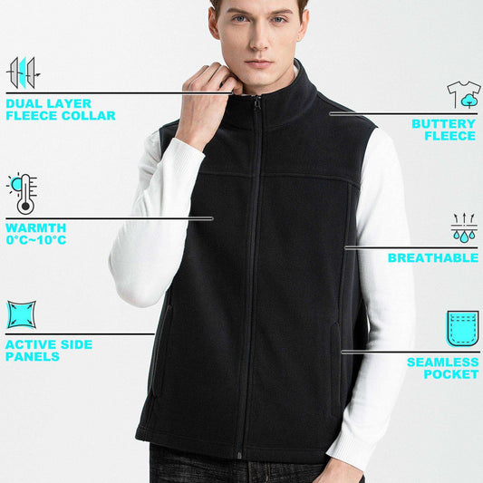 ISUSI EASY Polar Fleece Vest - Big Bee