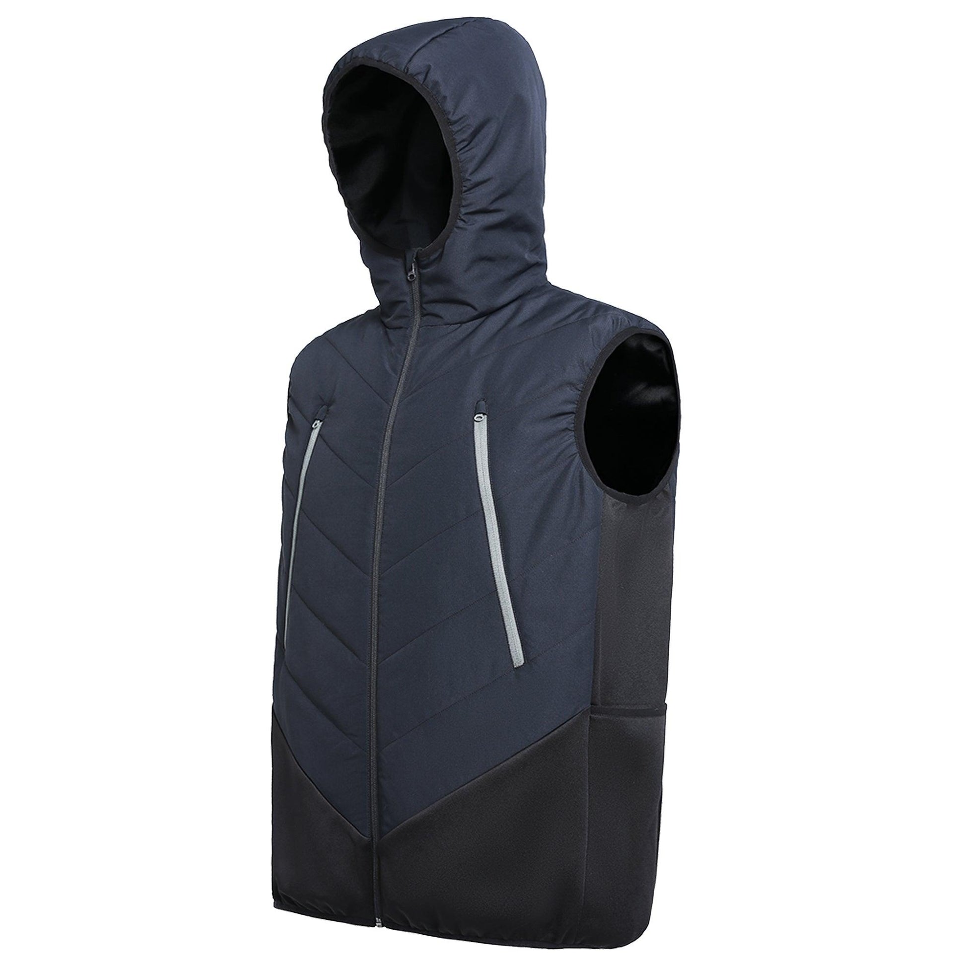 ISUSI Climb Puffer Vest, Hooded Vegan Down Vest - Big Bee