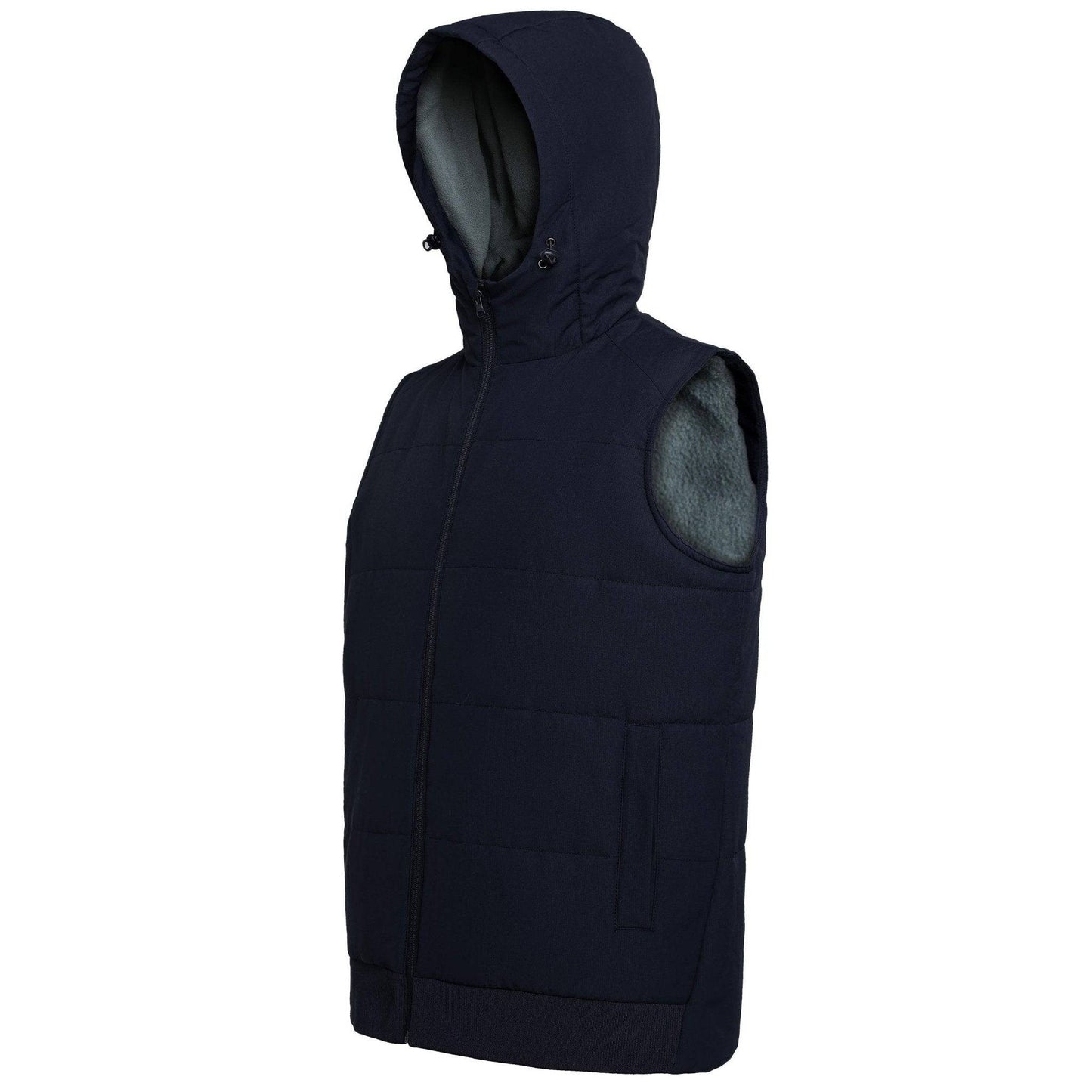 ISUSI Essential Vegan Down Vest, Insulated & Extra Fleece - Big Bee