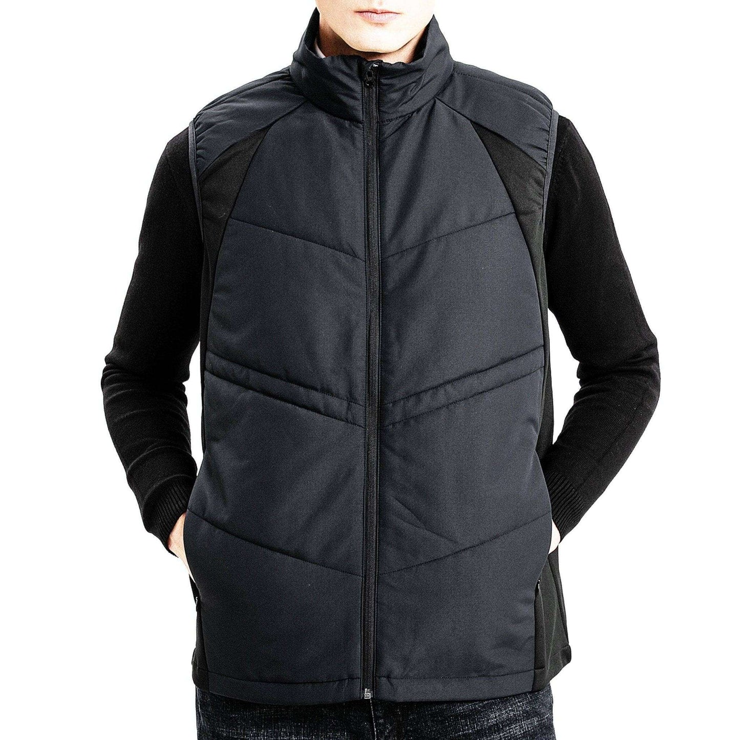 ISUSI Elite Puffer Vest, Vegan Quilted Down Vest - Big Bee