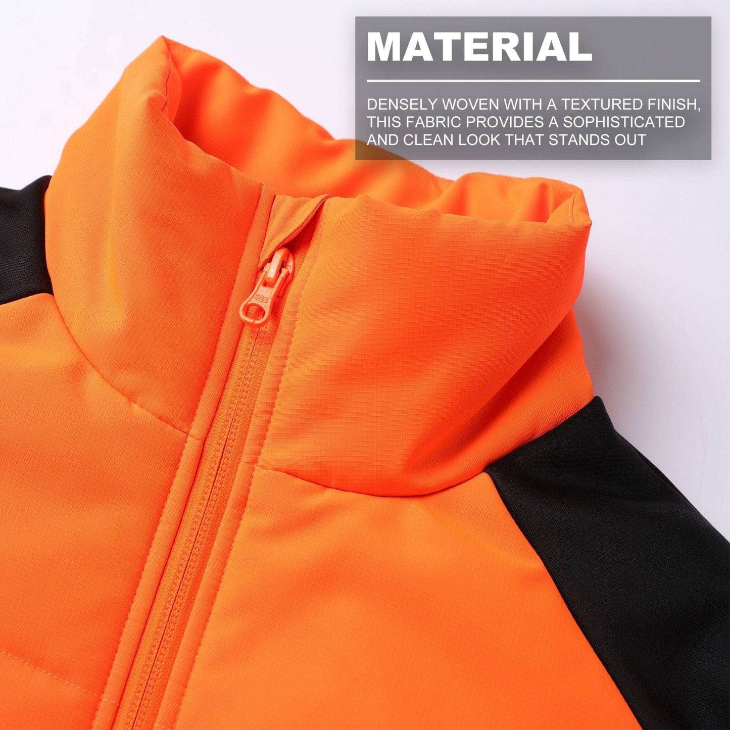 ISUSI Hi-Vis Puffer Vest, Insulated Workwear - Big Bee