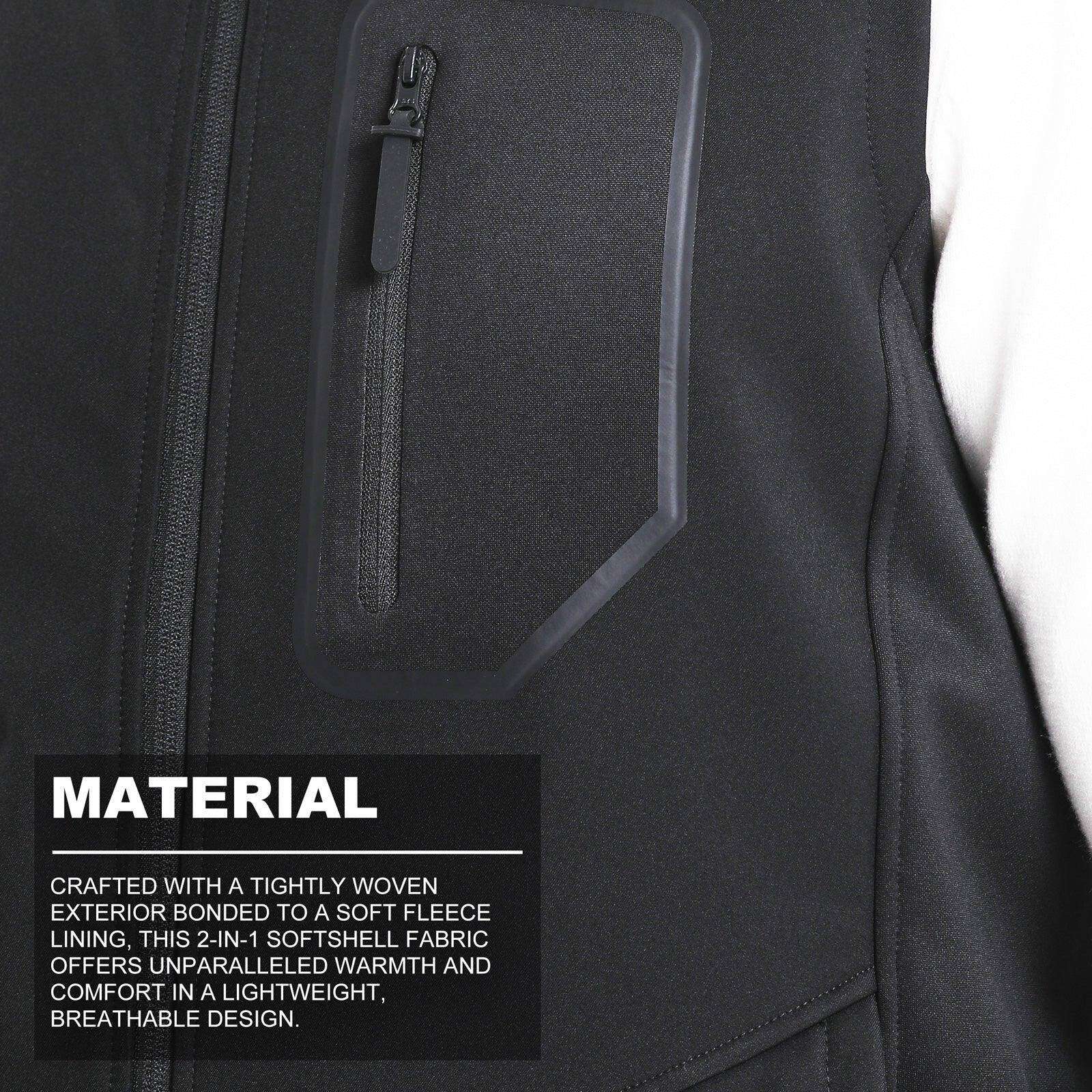 ISUSI iT Softshell Vest, Fleece Lined Windproof - Big Bee