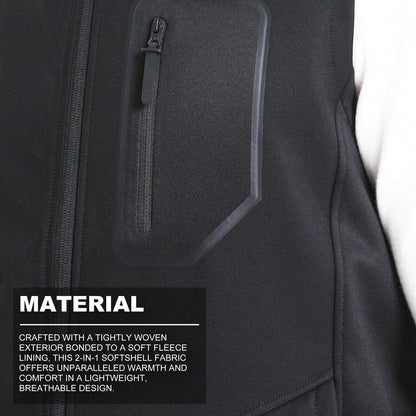 ISUSI iT Softshell Vest, Fleece Lined Windproof - Big Bee