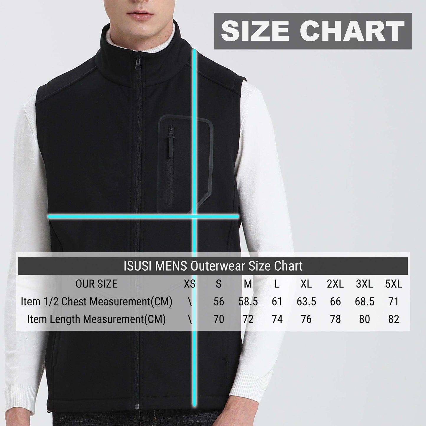 ISUSI iT Softshell Vest, Fleece Lined Windproof - Big Bee