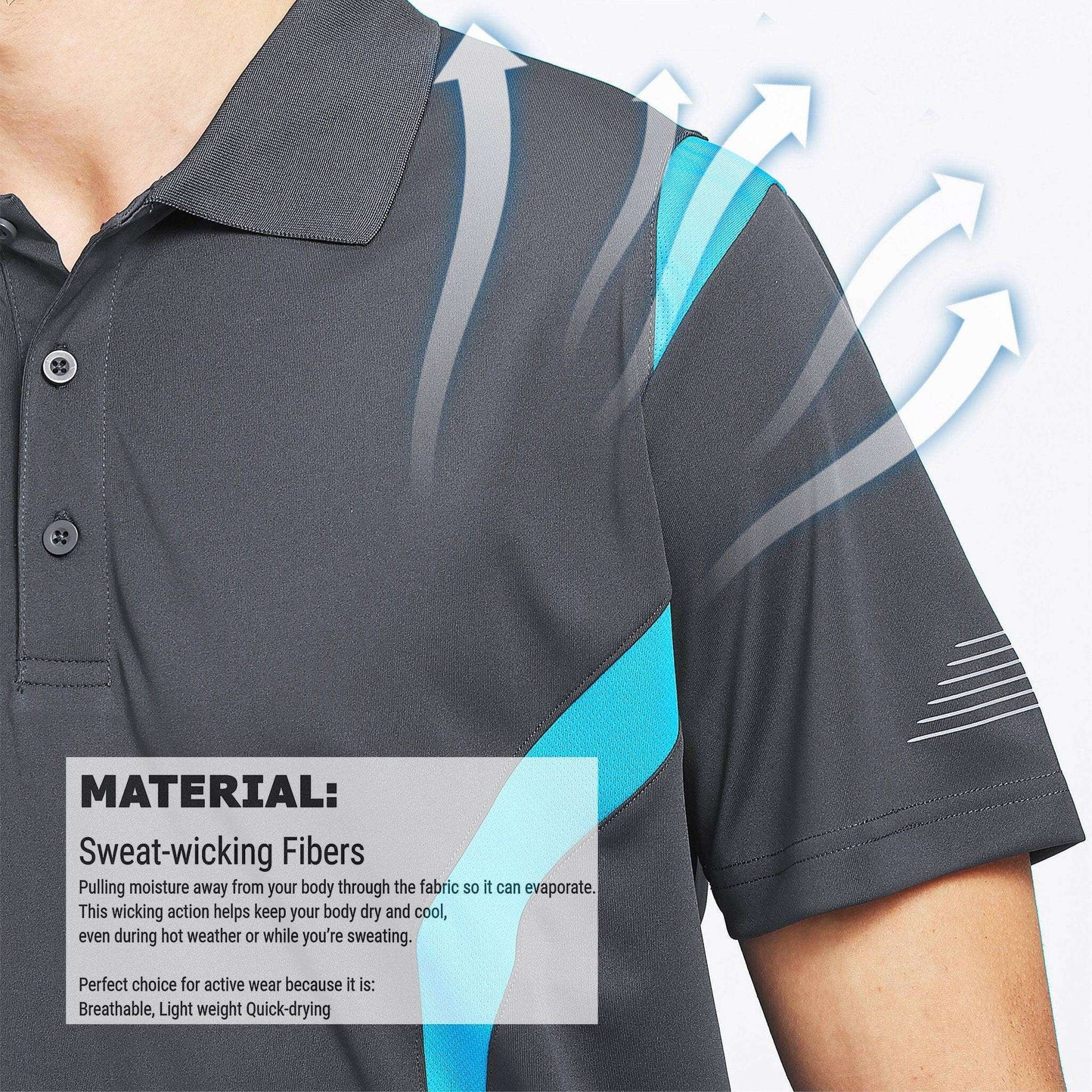 ISUSI Summit Mens Polo Shirts, Short Sleeve - Big Bee