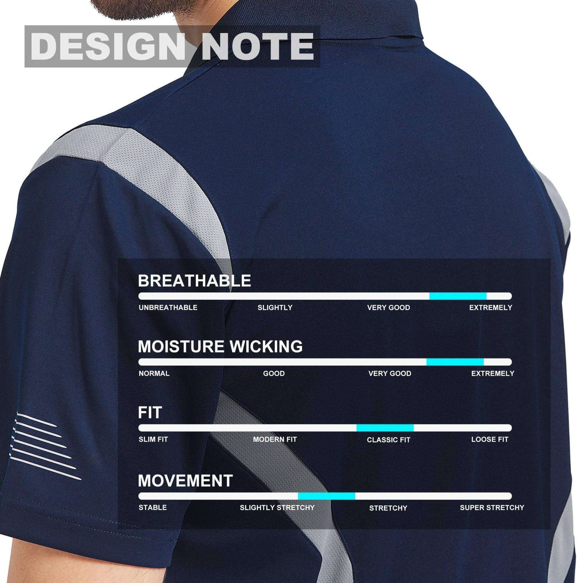 ISUSI Summit Mens Polo Shirts, Short Sleeve - Big Bee
