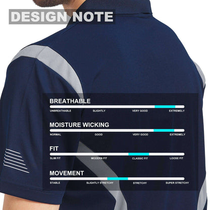 ISUSI Summit Mens Polo Shirts, Short Sleeve - Big Bee