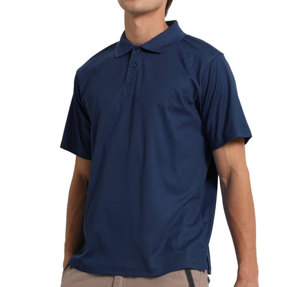 ISUSI Everyday Mens Polo Shirts, Cotton Blend, UPF 30+ - Big Bee