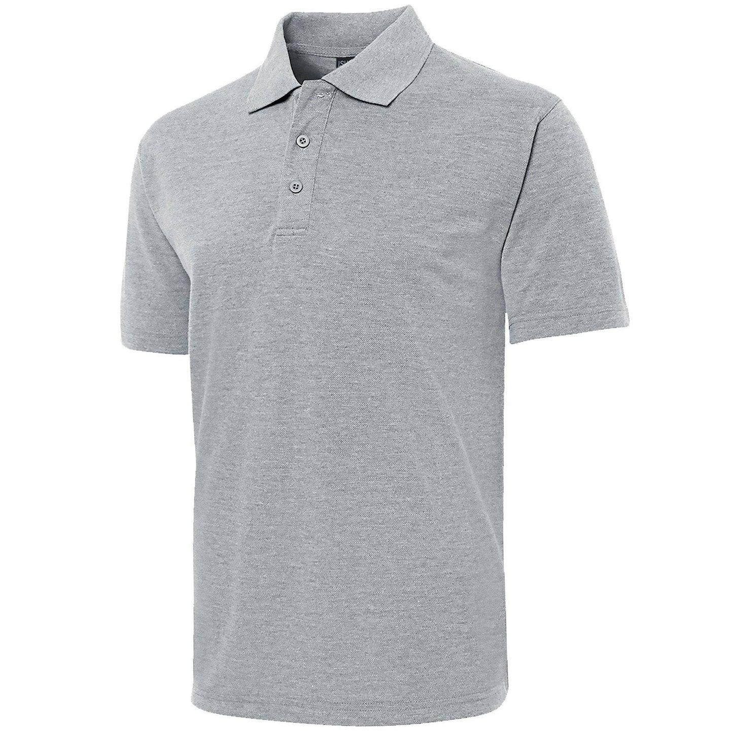 ISUSI Everyday Mens Polo Shirts, Cotton Blend, UPF 30+ - Big Bee