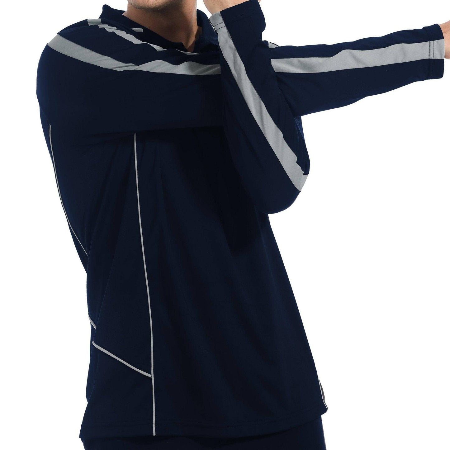 ISUSI Flow Mens Polo Shirts, Long Sleeve - Big Bee