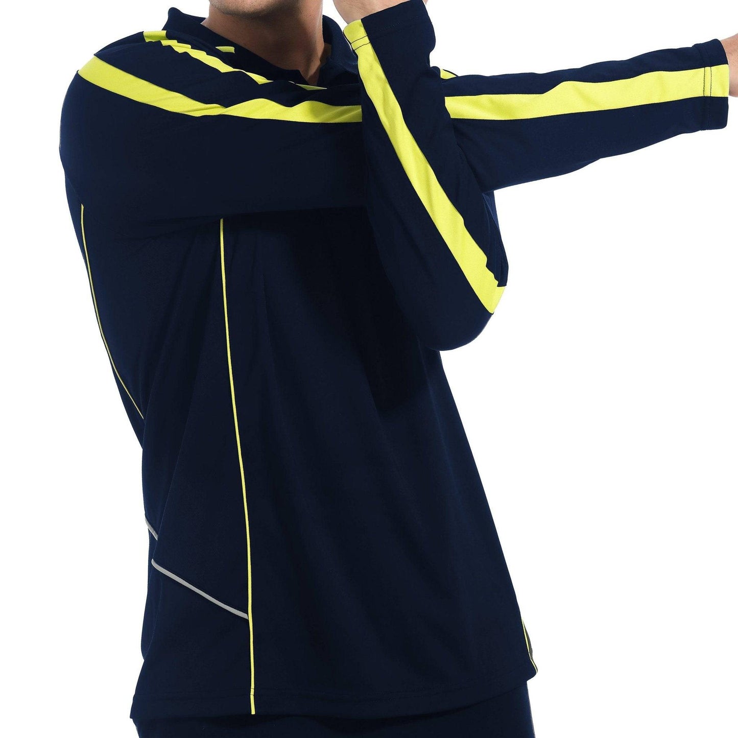 ISUSI Flow Mens Polo Shirts, Long Sleeve - Big Bee