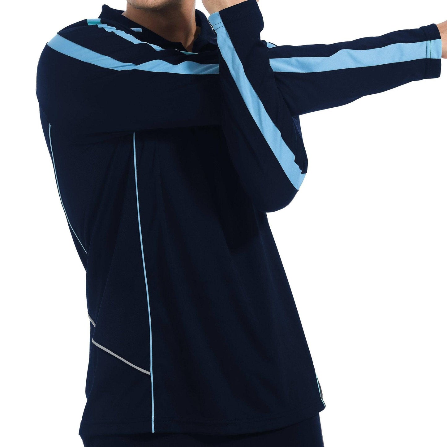 ISUSI Flow Mens Polo Shirts, Long Sleeve - Big Bee