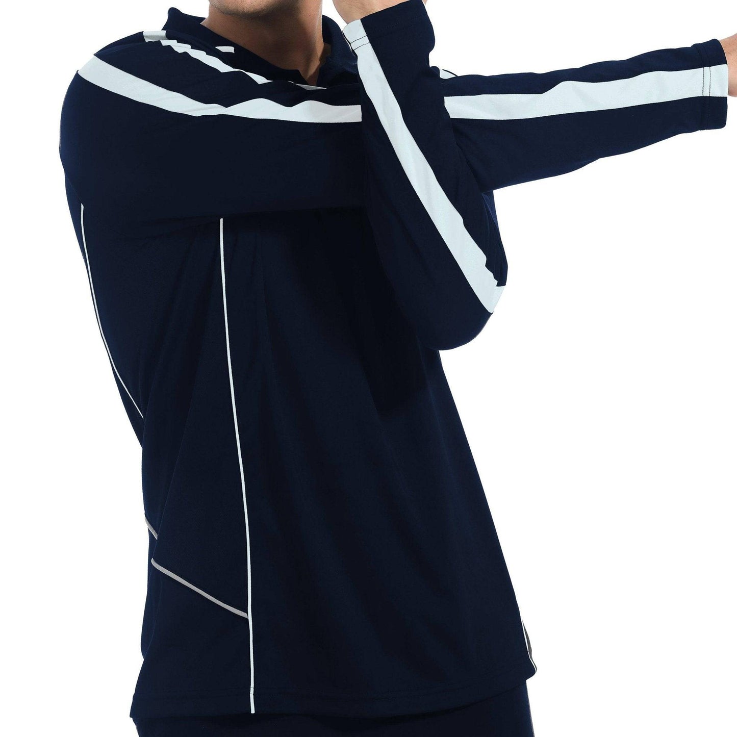 ISUSI Flow Mens Polo Shirts, Long Sleeve - Big Bee