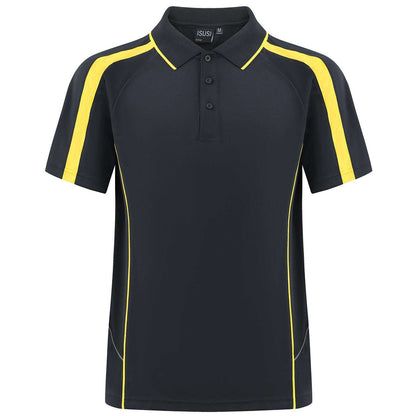 ISUSI Flow Mens Polo Shirts, Short Sleeve - Big Bee