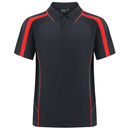 ISUSI Flow Mens Polo Shirts, Short Sleeve - Big Bee