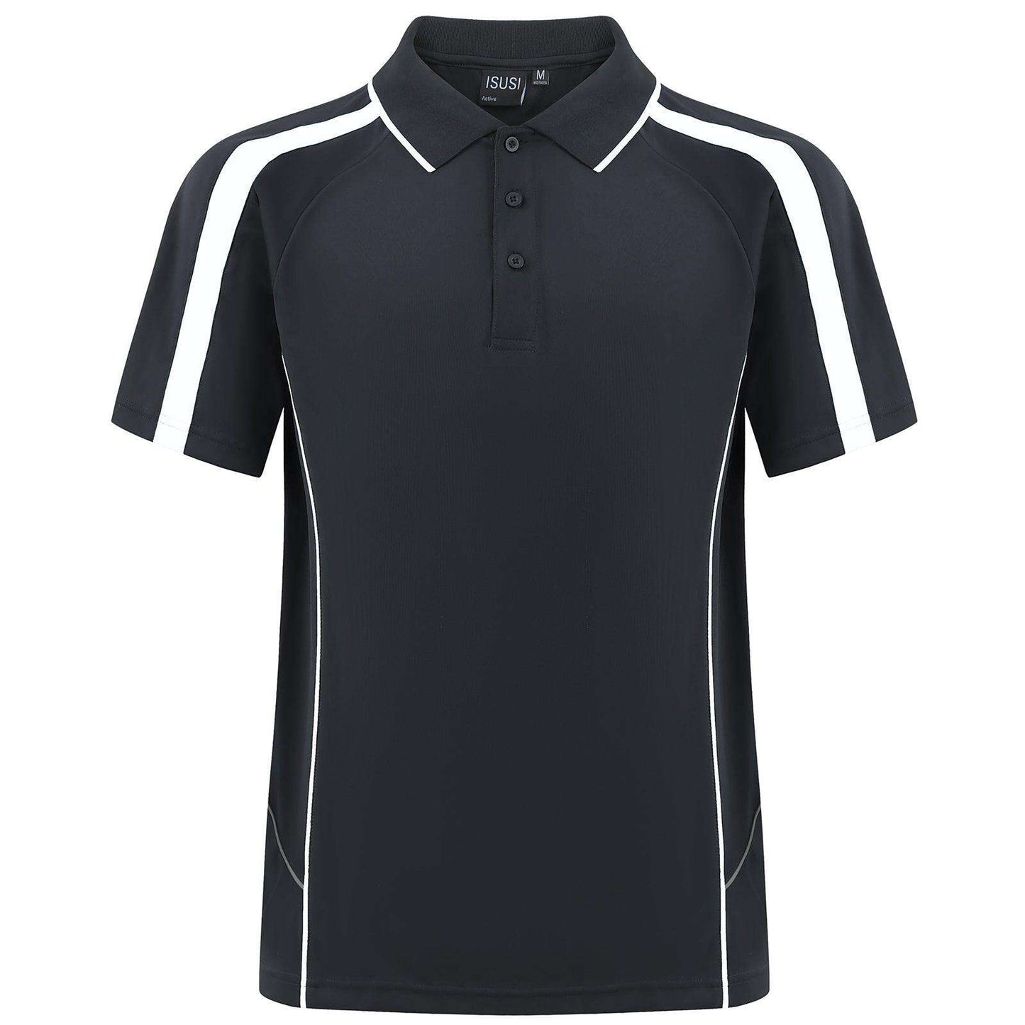 ISUSI Flow Mens Polo Shirts, Short Sleeve - Big Bee