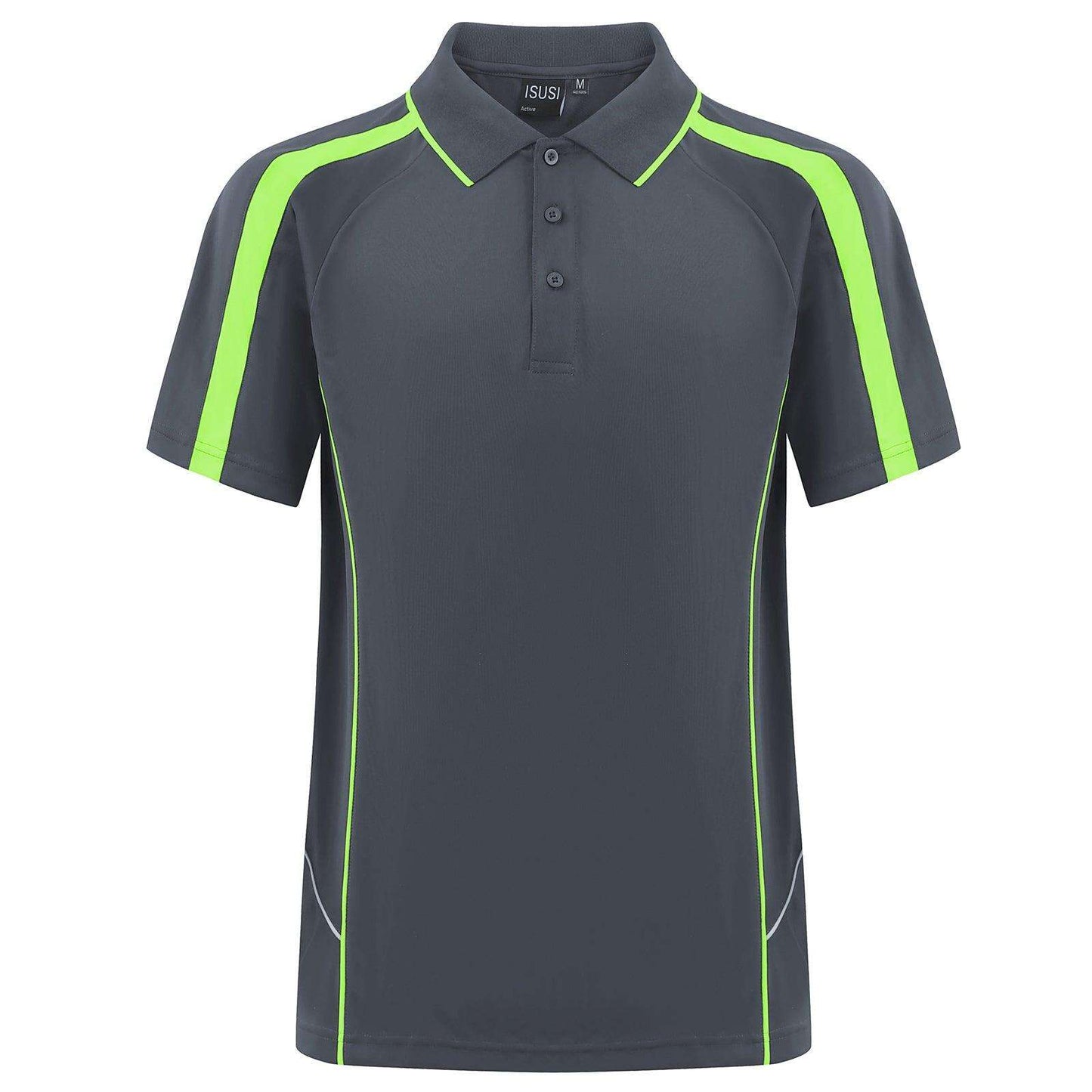 ISUSI Flow Mens Polo Shirts, Short Sleeve - Big Bee