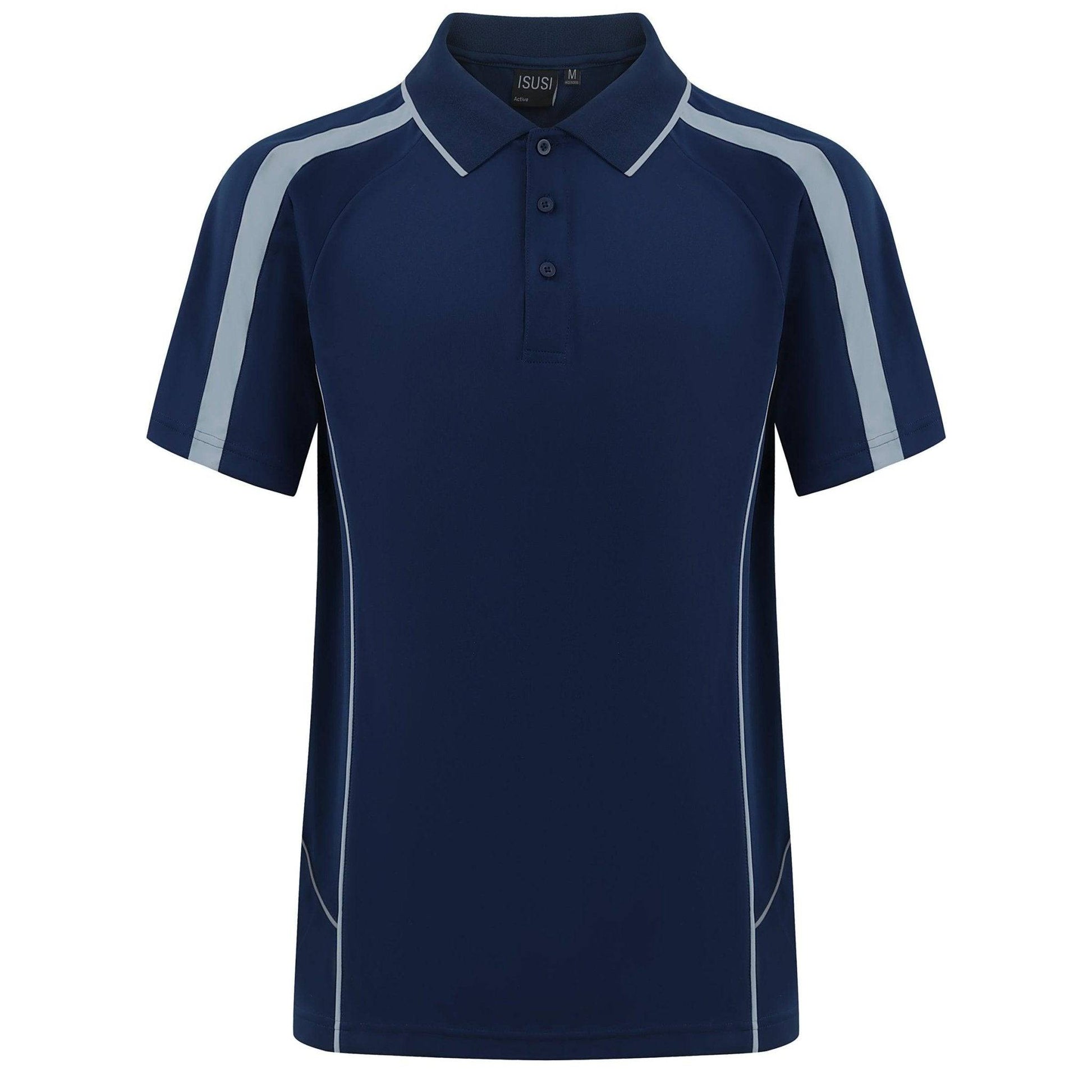 ISUSI Flow Mens Polo Shirts, Short Sleeve - Big Bee