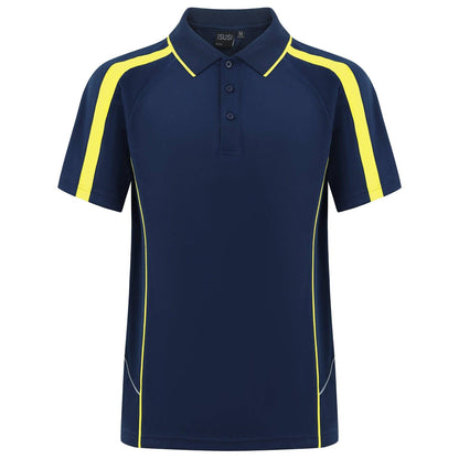 ISUSI Flow Mens Polo Shirts, Short Sleeve - Big Bee
